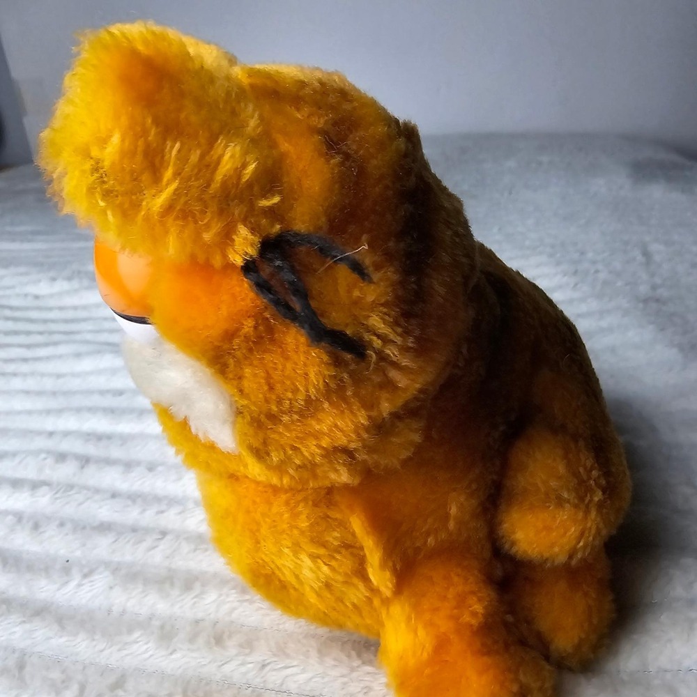 Dakin Garfield Plush 7" Orange Striped Vintage 80s Retro Collectible Toy - Picture 2 of 10